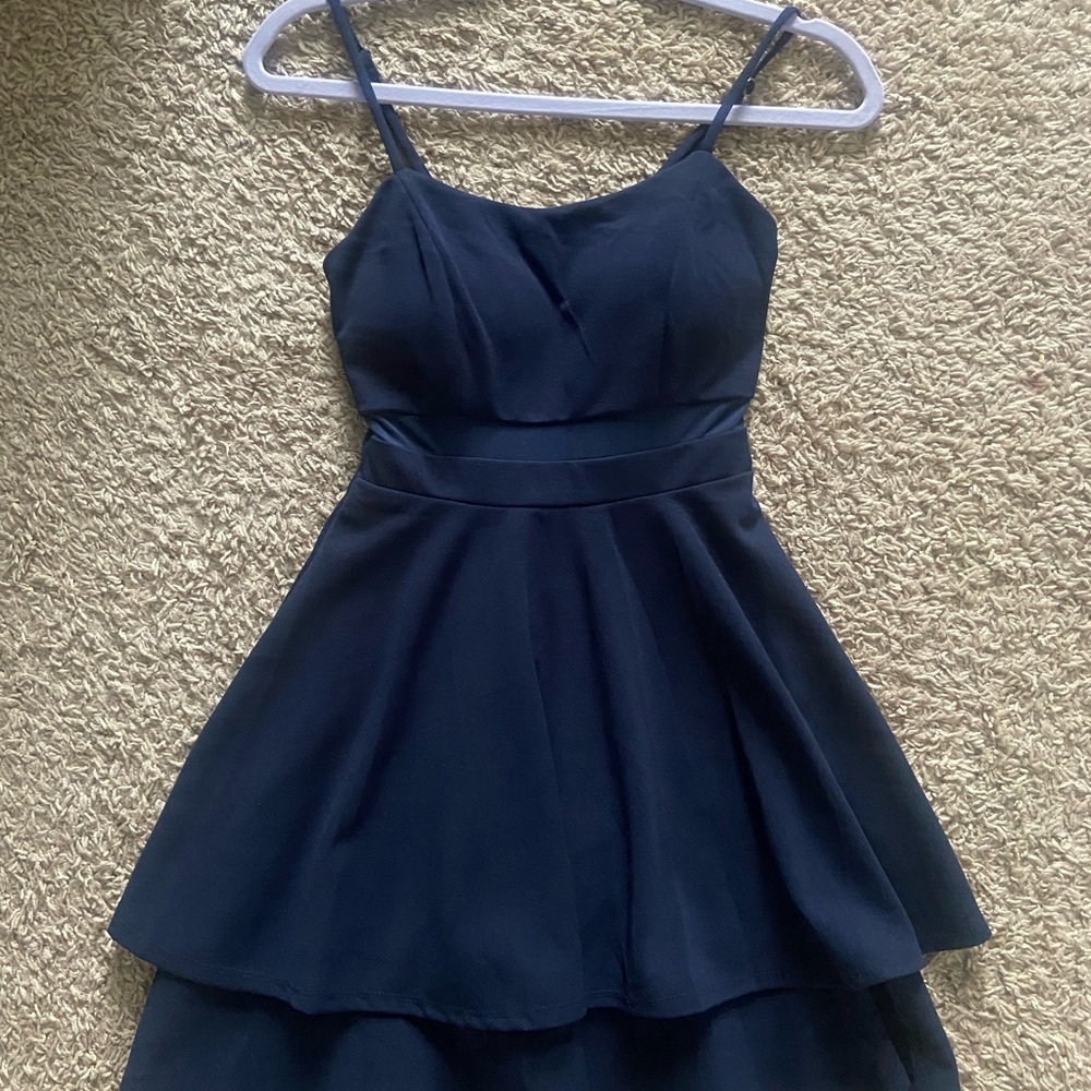 Emerald Sundae Navy Mini Dress